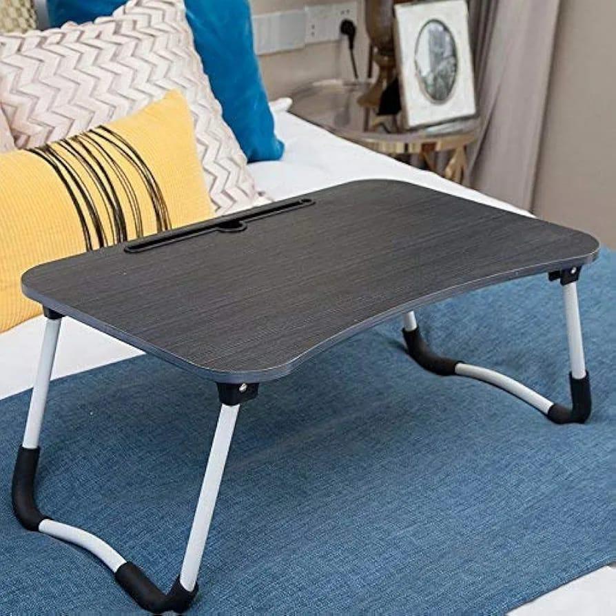 Foldable Laptop Table for Bed – Portable Study & Work Desk