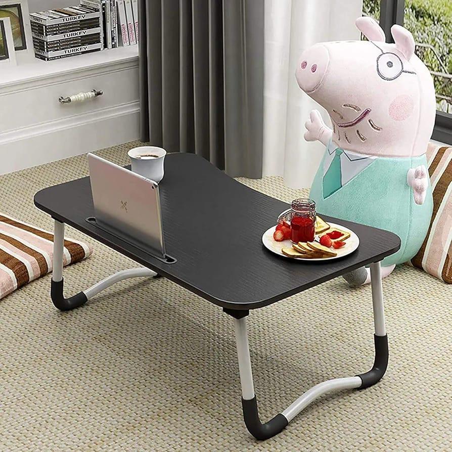 Foldable Laptop Table for Bed – Portable Study & Work Desk